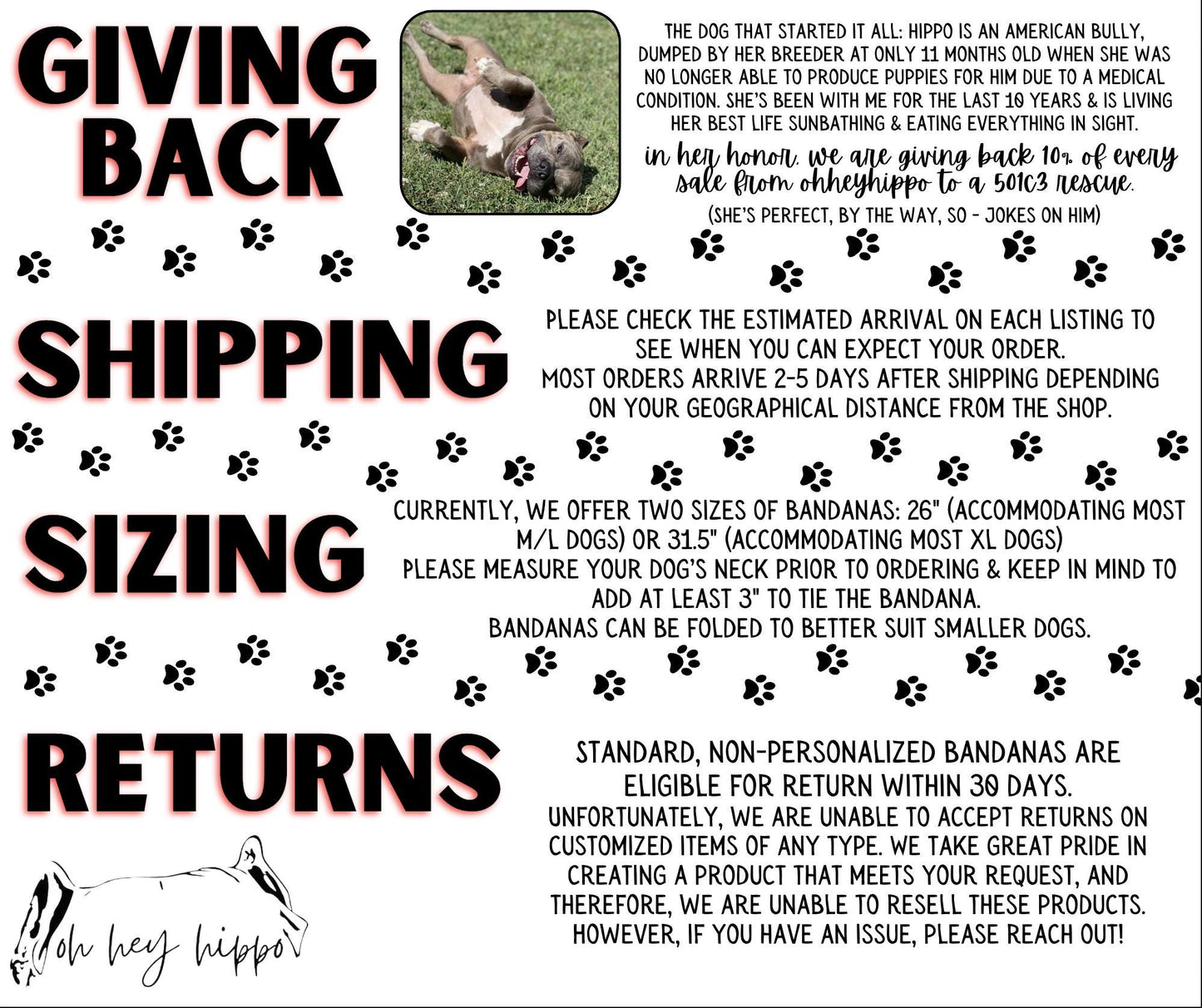 Handsome Homeless Emotionally Available - Adopt Me Foster Pet Bandana - Triangle tie on - 26"/31.5"